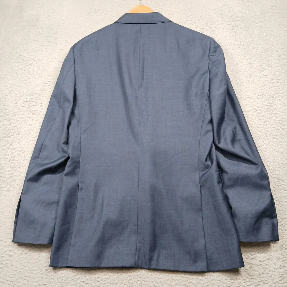 Joseph Abboud JOE Wool Blazer Men's 42L Blue Two Button Sport Coat‎